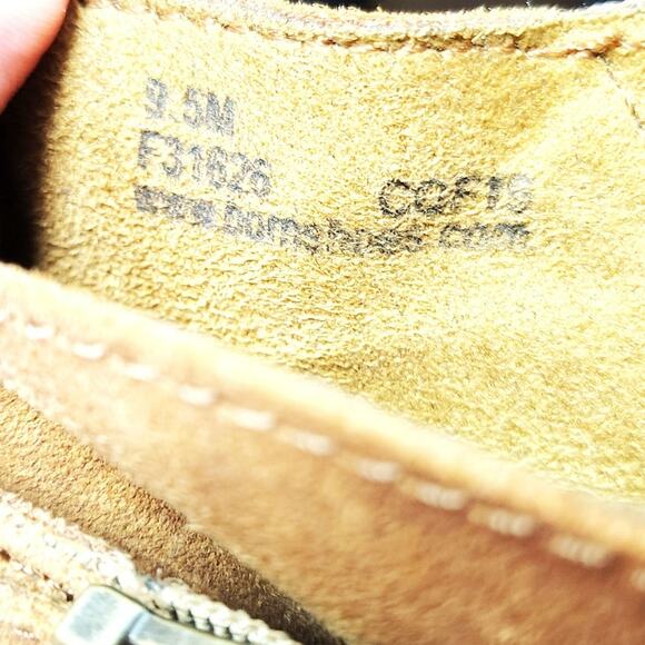 New Born Shoes Womens 9.5 Boots Jorgette Brown Chestnut Leather Ankle Buckle - Picture 8 of 8